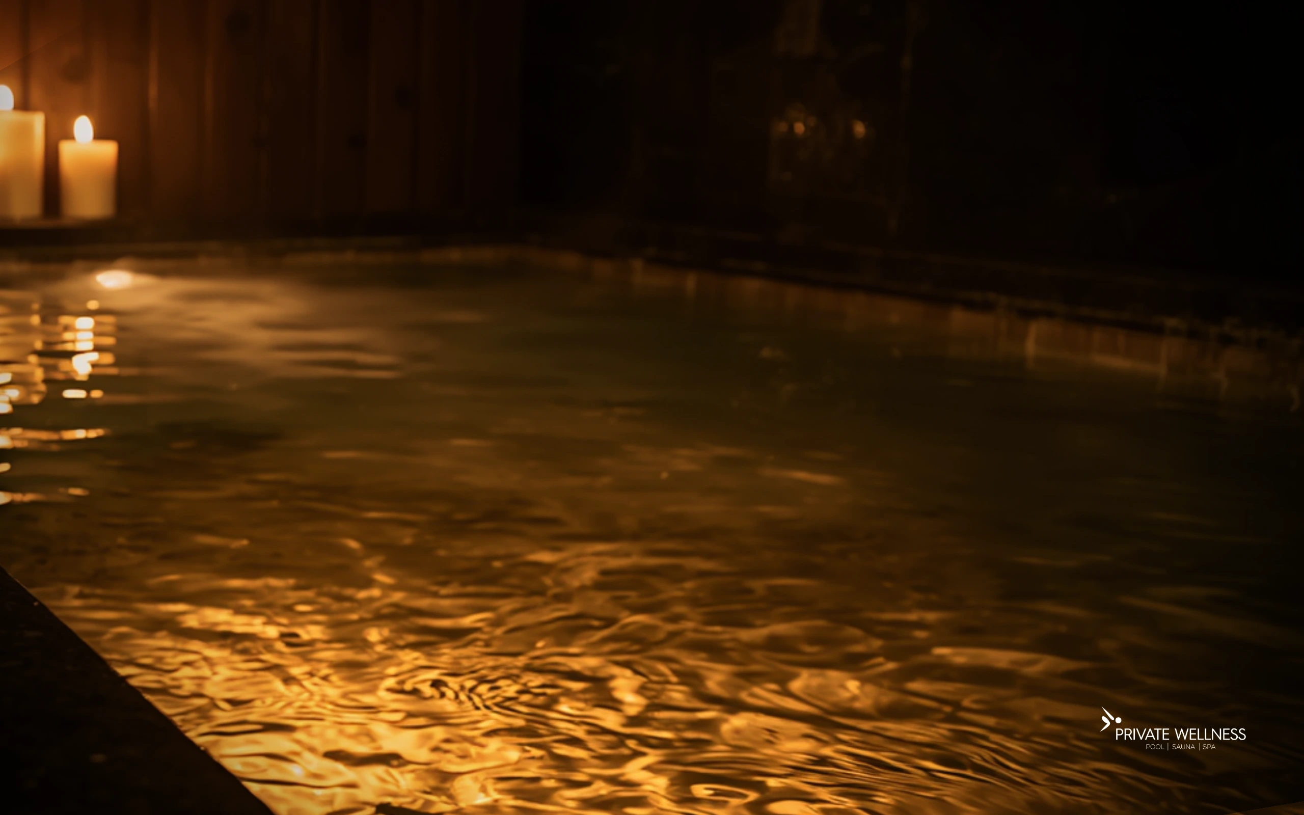private pool at a couples spa in Solihull